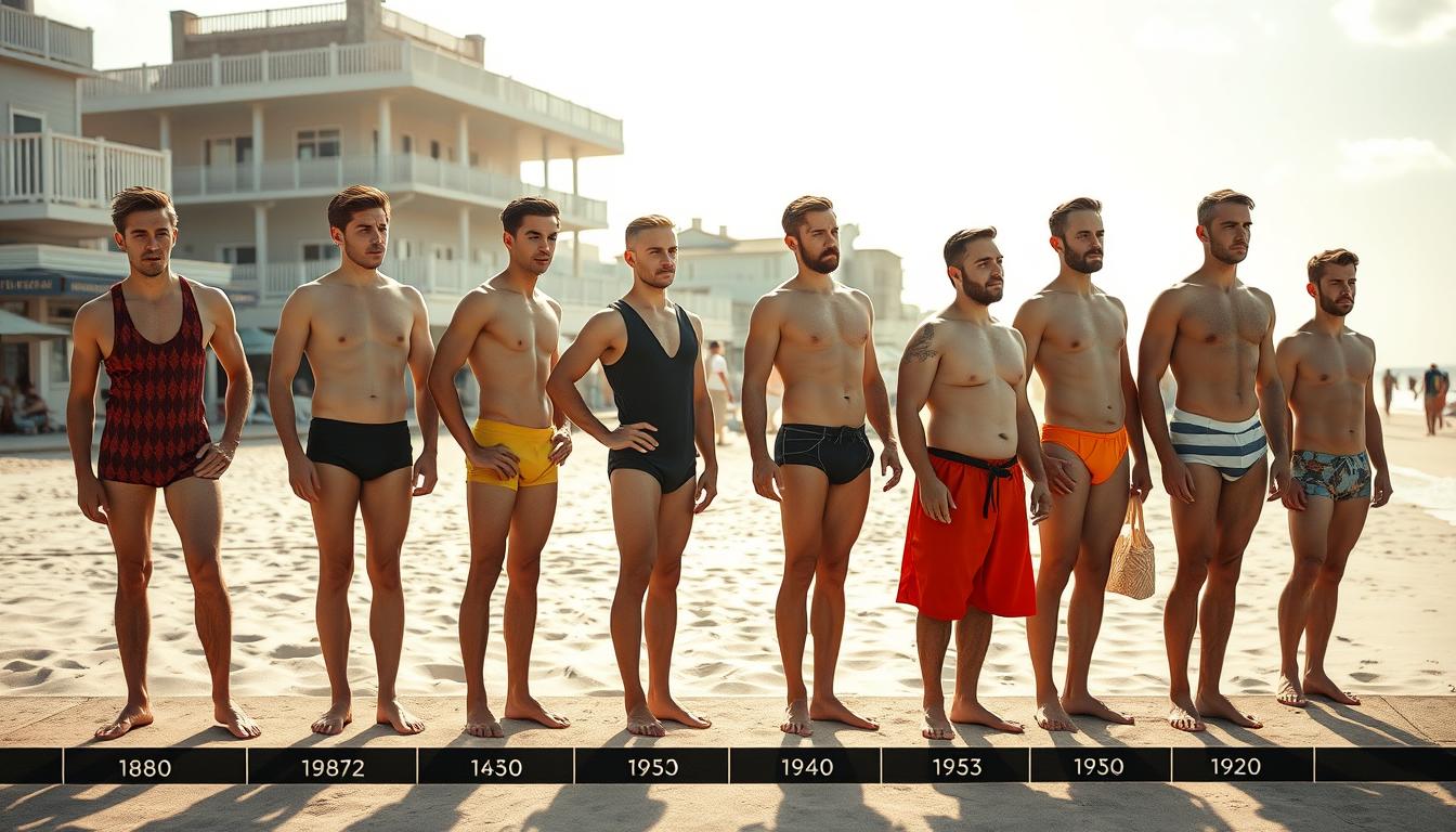 History Of Male Swimwear The Origins Of The Bathing Suit1880-1930