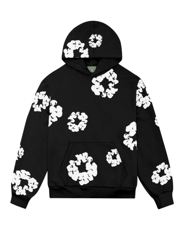 The Cotton Wreath Sweatshirt Black