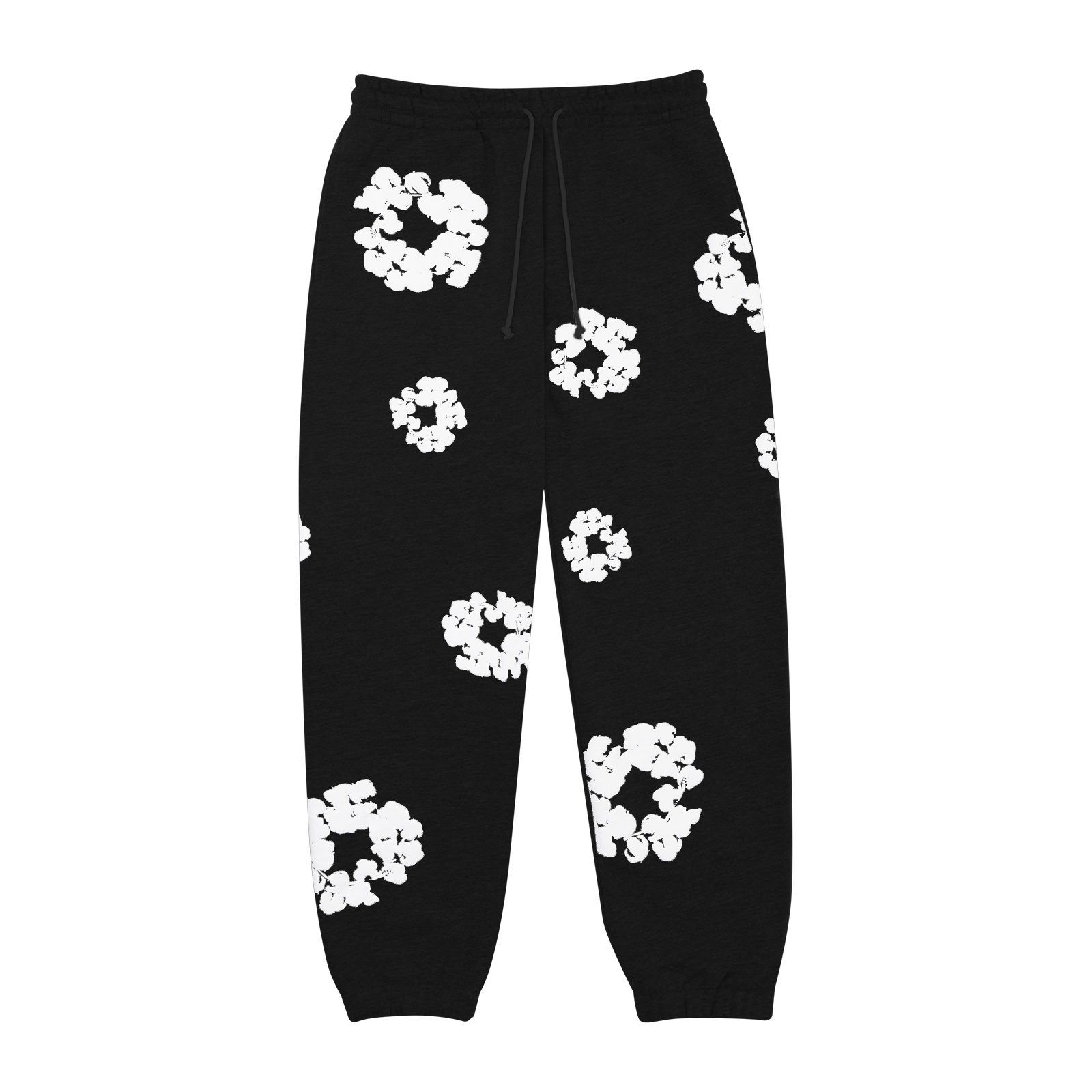 Denim Tears The Cotton Wreath Sweatpants Black