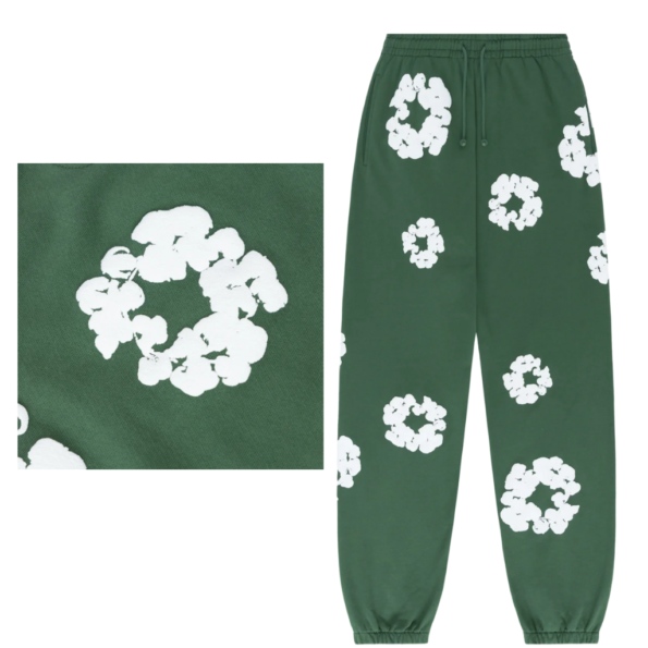 Denim Tears The Cotton Wreath Sweatpants Green