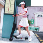 Buyco X6 Portable Fordable 5Ah 250W Solid Wheel Electric Scooter